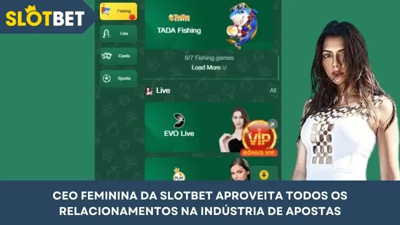 A CEO feminina da SLOTBET aproveita todos os relacionamentos na indústria de apostas